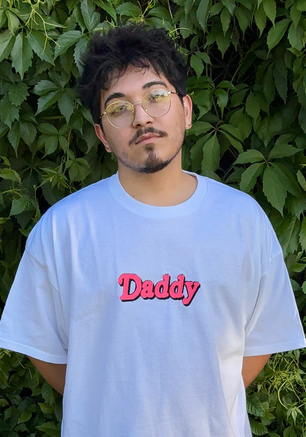 Daddy Embroidered Tee — Cubone's Corner