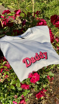 Daddy Embroidered Tee — Cubone's Corner